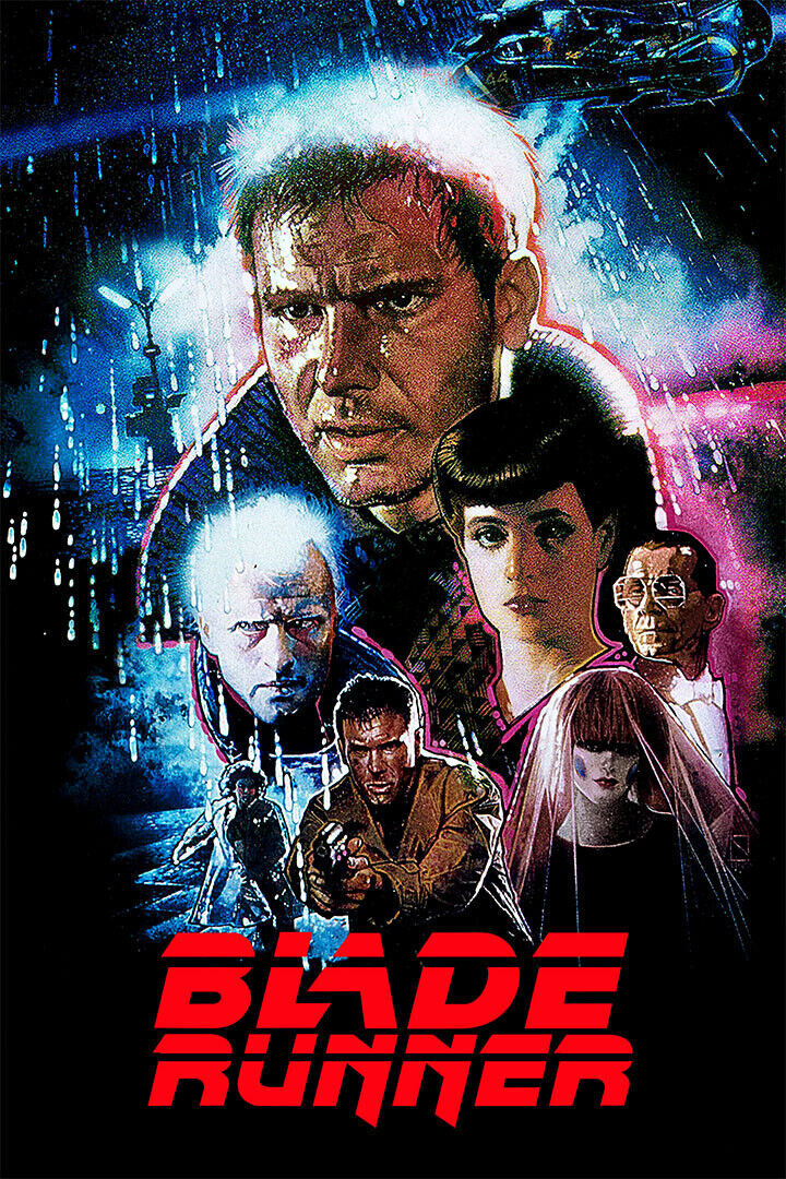 Blade Runner Ford Hauer Young Hannah Olmos Movie Poster Wall Art Print Home Wall Decor