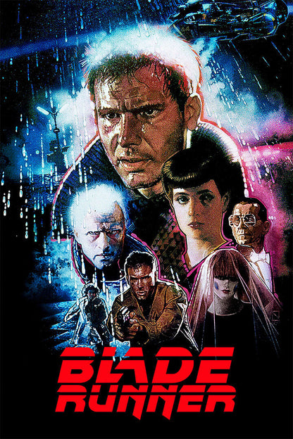 Blade Runner Ford Hauer Young Hannah Olmos Movie Poster Wall Art Print Home Wall Decor