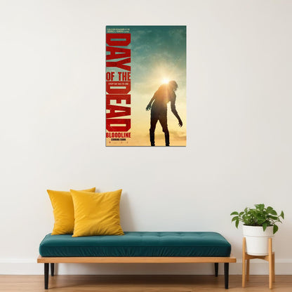 Day Of The Dead Bloodline George Romero Horror Movie Poster Wall Art Print Home Wall Decor