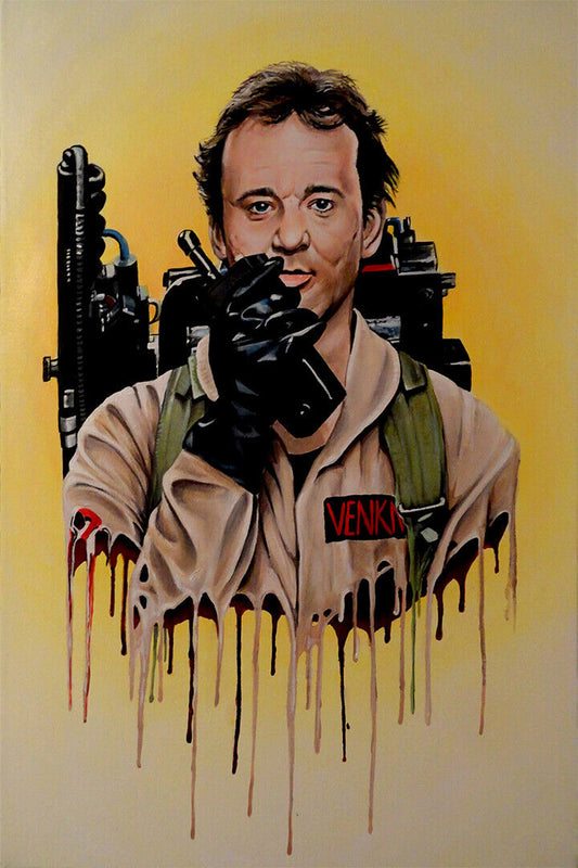 Ghostbusters Venkman Bill Murry Movie Poster Wall Art Print Home Wall Decor