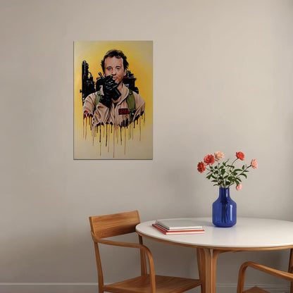 Ghostbusters Venkman Bill Murry Movie Poster Wall Art Print Home Wall Decor