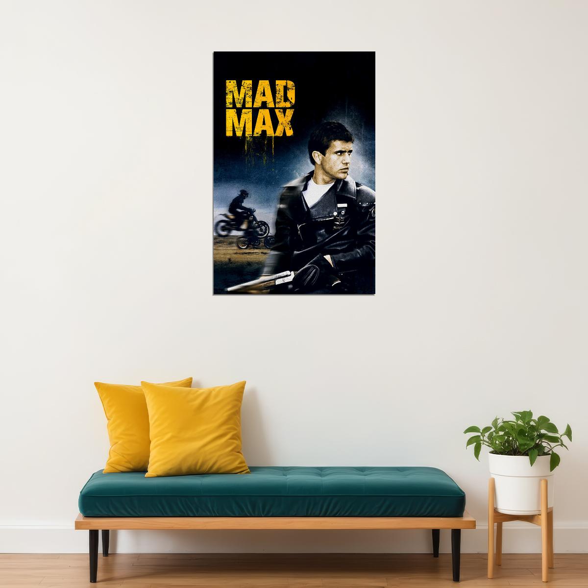 Mad Max Action Movie Cover Poster Wall Art Print Home Wall Decor