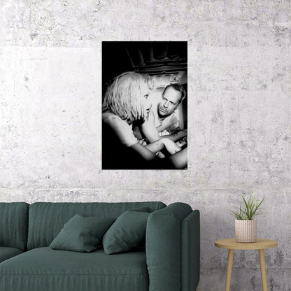 Willis And Jovovich Fifth Element Movie Poster Wall Art Print Home Wall Decor