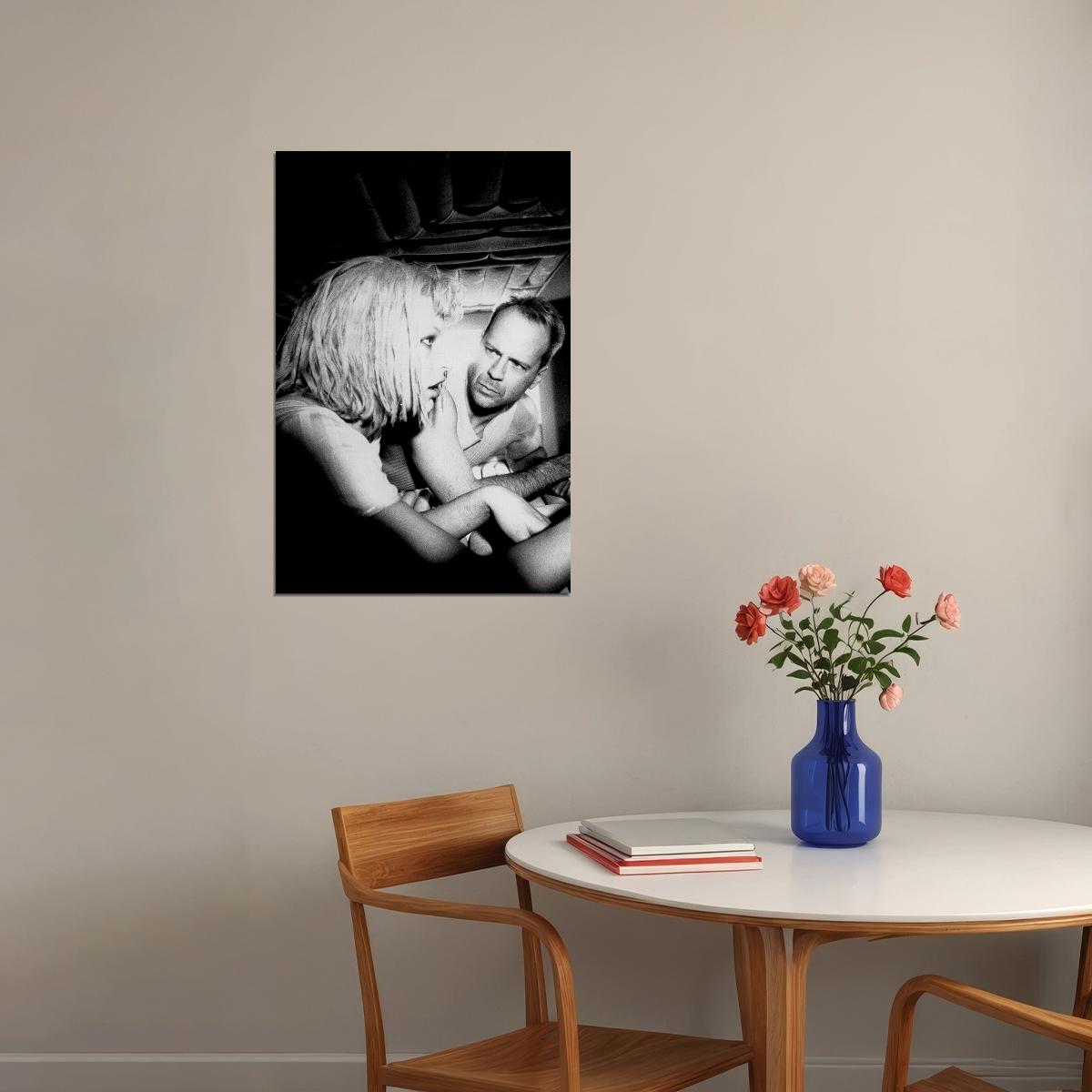 Willis And Jovovich Fifth Element Movie Poster Wall Art Print Home Wall Decor