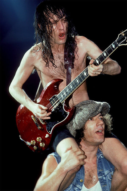 Acdc Australian Music Rock Band Poster Wall Art Print Home Wall Decor