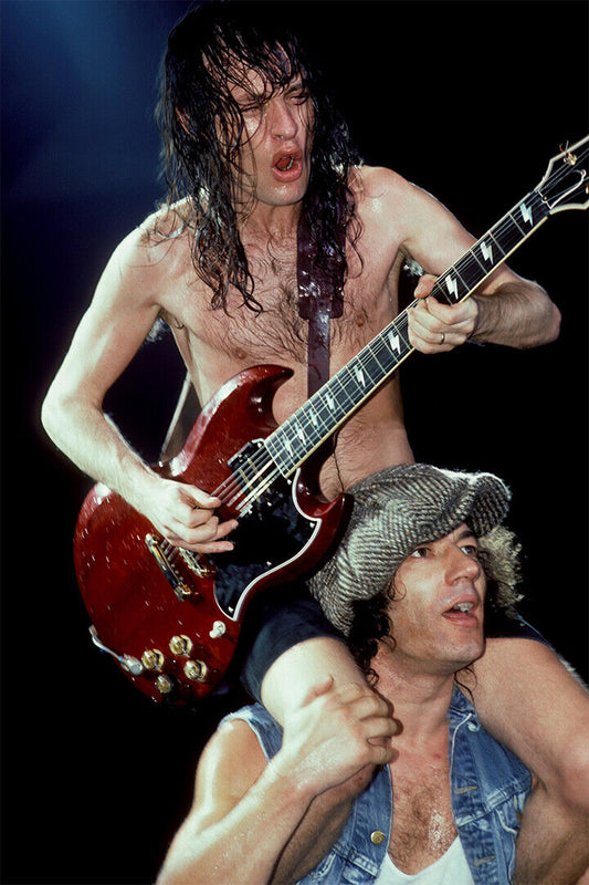Acdc Australian Music Rock Band Poster Wall Art Print Home Wall Decor