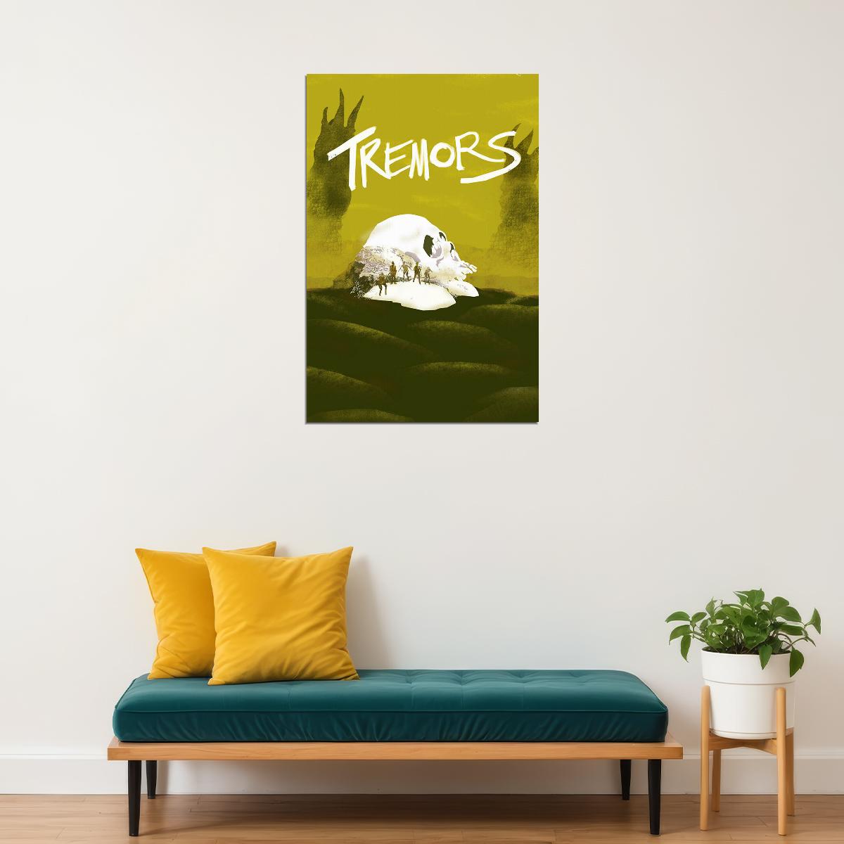 Tremors 1990 Horror Movie Monster Poster Wall Art Print Home Wall Decor