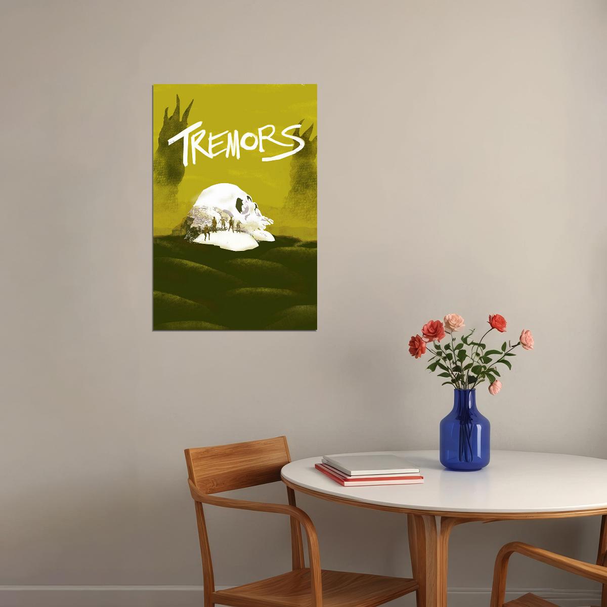 Tremors 1990 Horror Movie Monster Poster Wall Art Print Home Wall Decor