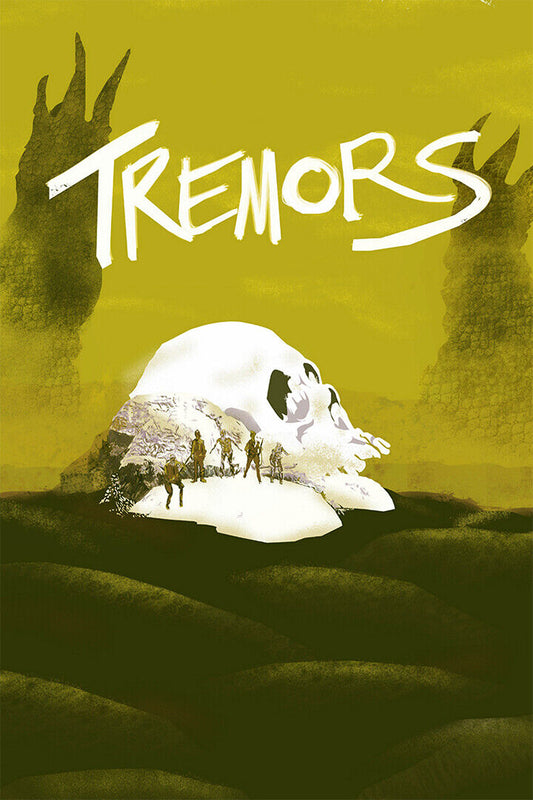 Tremors 1990 Horror Movie Monster Poster Wall Art Print Home Wall Decor