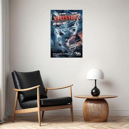 Sharknado 3 Tv Movie Poster Wall Art Print Home Wall Decor
