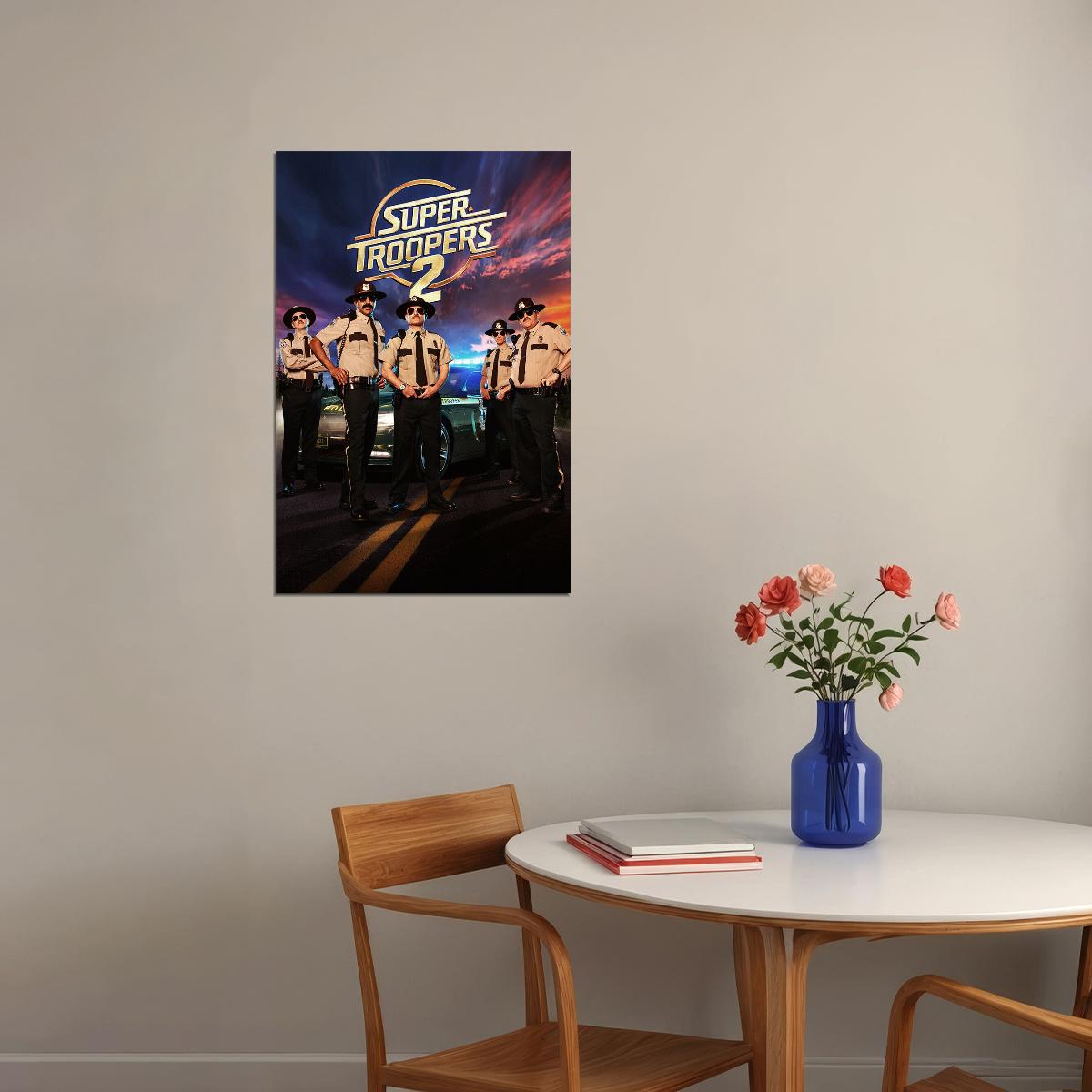 Super Troopers American Comedy Movie Poster Wall Art Print Home Wall Decor