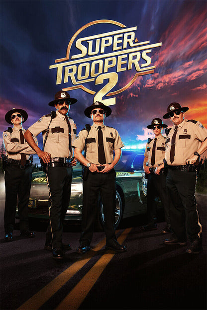 Super Troopers American Comedy Movie Poster Wall Art Print Home Wall Decor