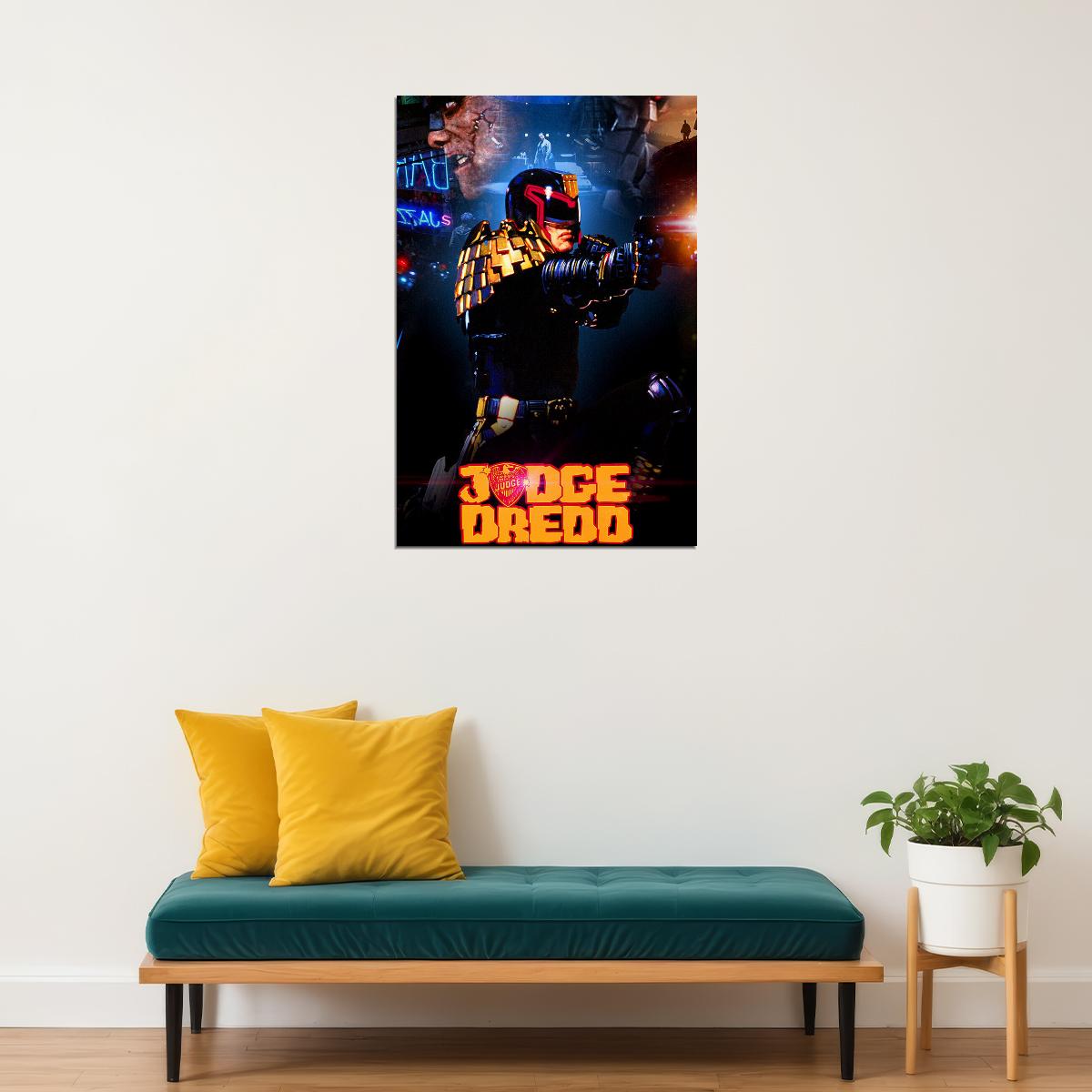 Dreed Judge Comic Heroes Movie Poster Wall Art Print Home Wall Decor