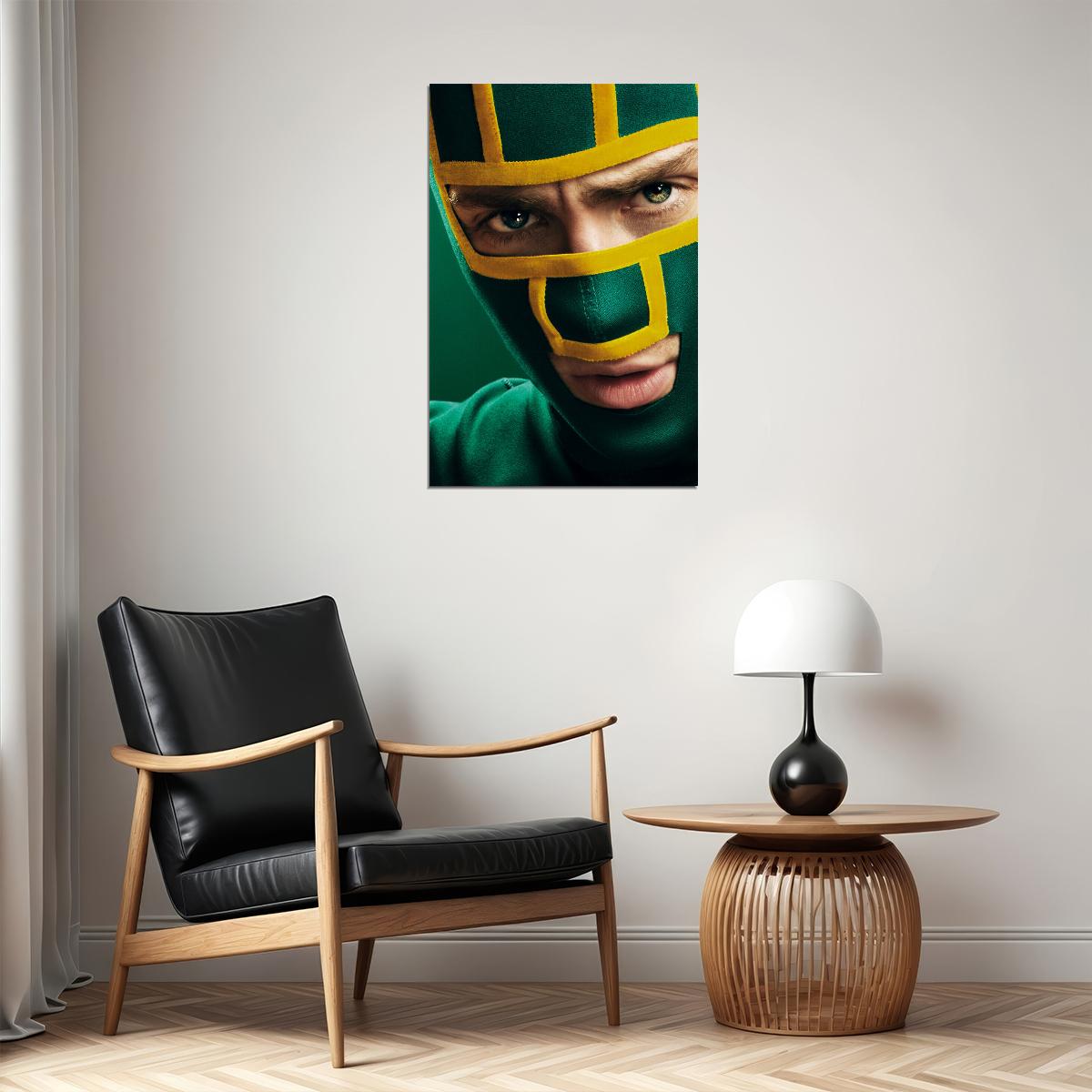 Kick-ass Aaron Taylor Johnson Superhero Movie Poster Wall Art Print Home Wall Decor