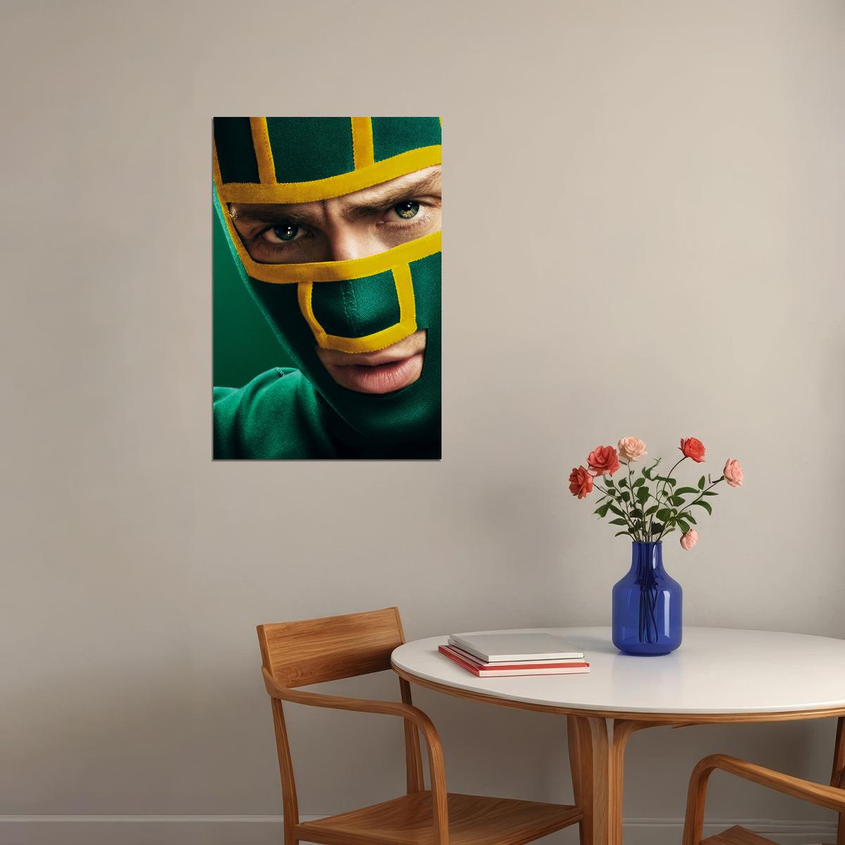 Kick-ass Aaron Taylor Johnson Superhero Movie Poster Wall Art Print Home Wall Decor