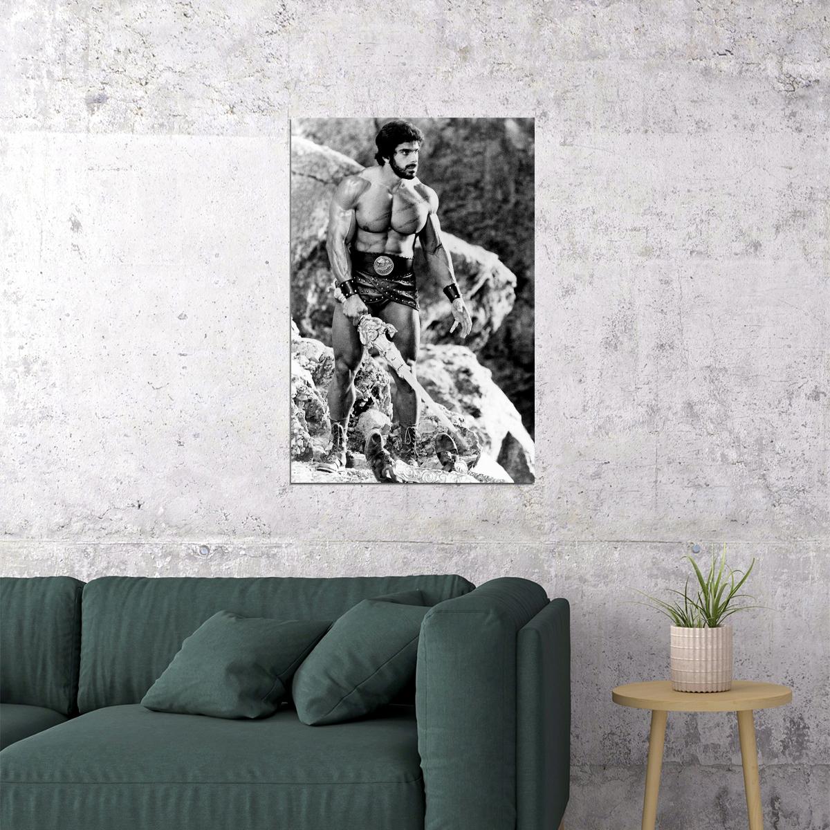 Lou Ferrigno Hercules Movie Greek Mythology Poster Wall Art Print Home Wall Decor