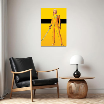 Kill Bill The Bride Sword Crazy 88's Tarantino Movie Poster Wall Art Print Home Wall Decor
