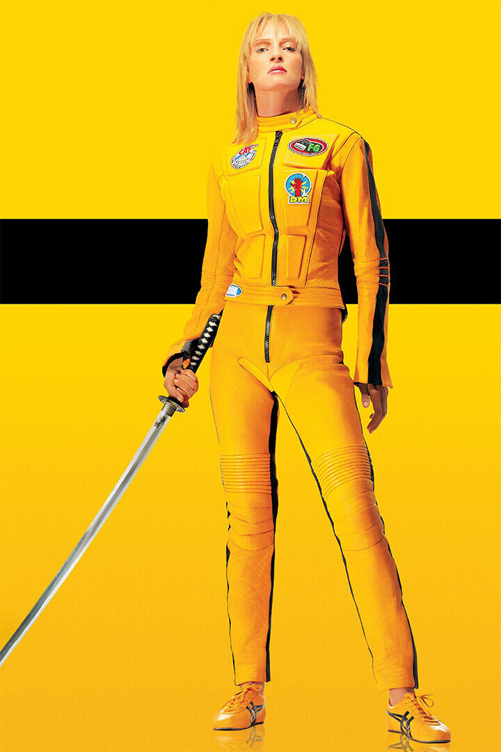 Kill Bill The Bride Sword Crazy 88's Tarantino Movie Poster Wall Art Print Home Wall Decor
