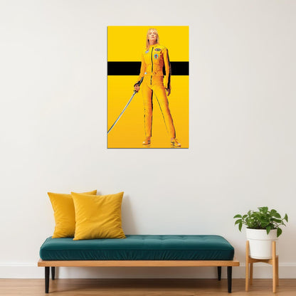 Kill Bill The Bride Sword Crazy 88's Tarantino Movie Poster Wall Art Print Home Wall Decor