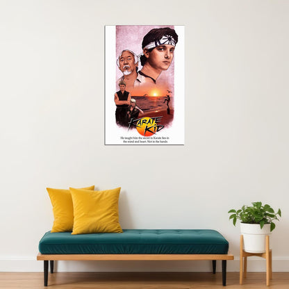 The Karate Kid 1984 Movie Fighting Sports Poster Wall Art Print Home Wall Decor