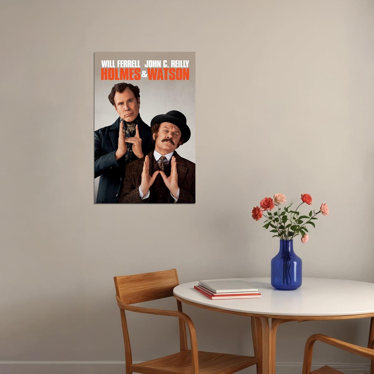 Step Brothers Movie Will Ferrell John C. Reilly Poster Wall Art Print Home Wall Decor