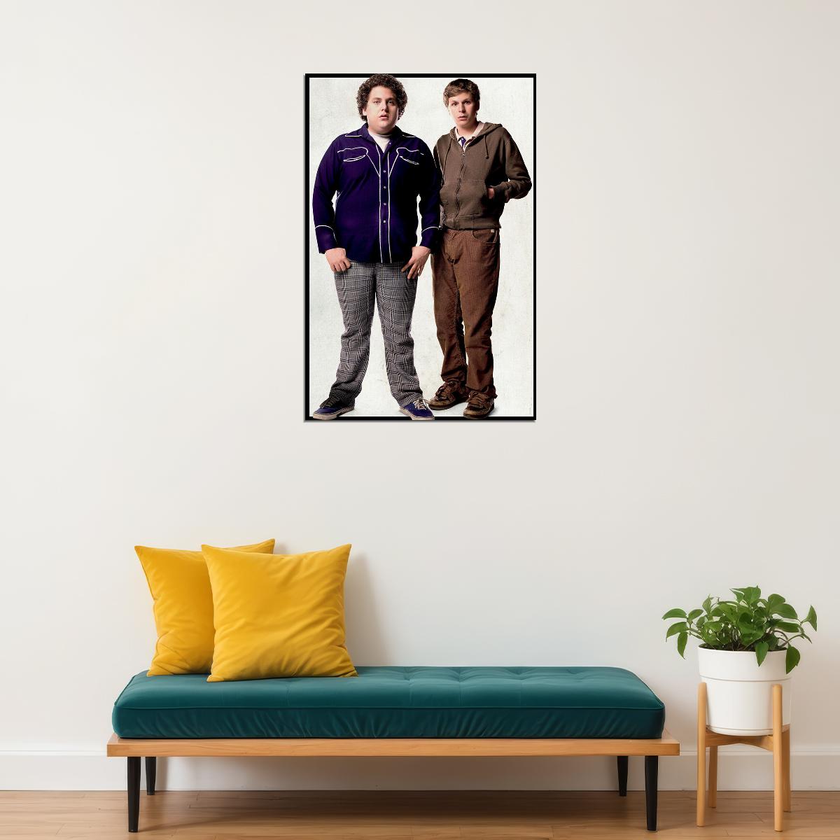 Superbad Movie Seth Evan Fogell Mclovin Poster Wall Art Print Home Wall Decor