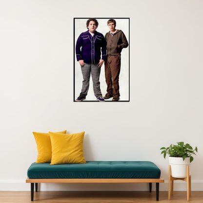 Superbad Movie Seth Evan Fogell Mclovin Poster Wall Art Print Home Wall Decor
