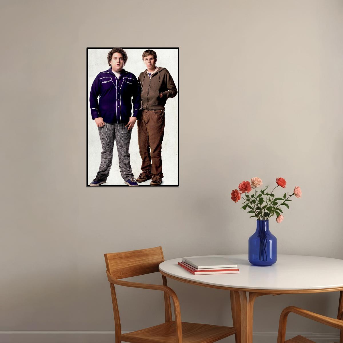 Superbad Movie Seth Evan Fogell Mclovin Poster Wall Art Print Home Wall Decor