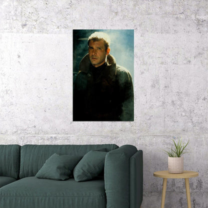 Blade Runner 1982 Movie Harrison Ford Poster Wall Art Print Home Wall Decor
