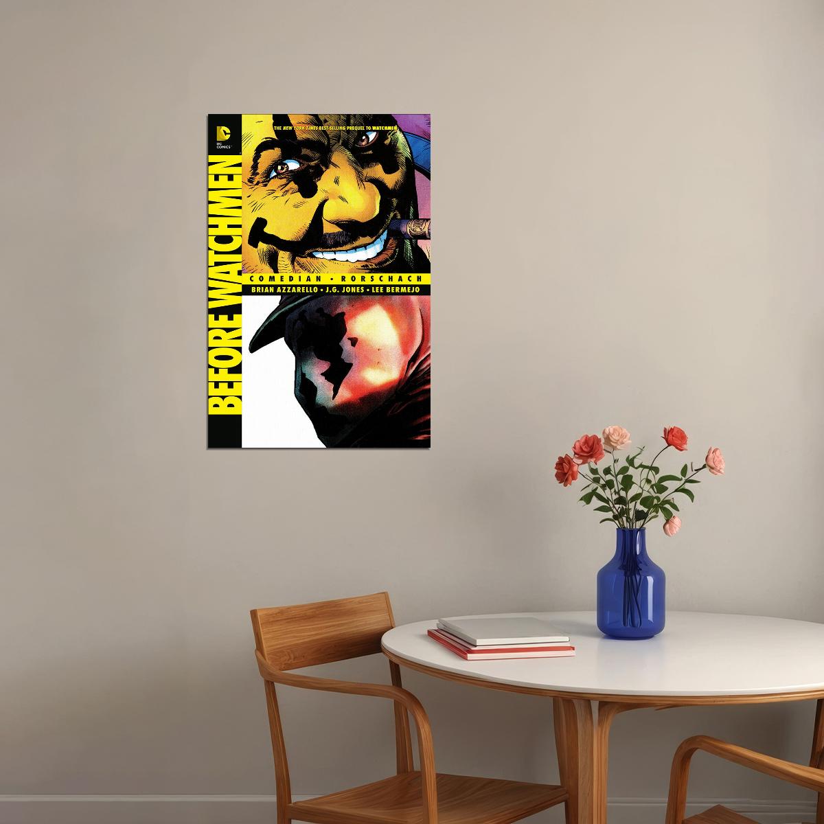 Watchmen Movie Rain Spectre Nite Owl Rorschach Poster Wall Art Print Home Wall Decor