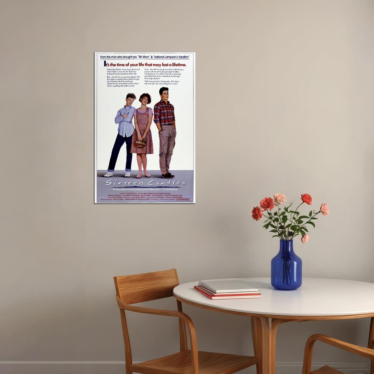 Sixteen Candles Movie American Comedy Poster Wall Art Print Home Wall Decor