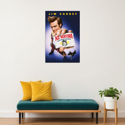 Ace Ventura Pet Detective Jim Carrey Movie Poster Wall Art Print Home Wall Decor