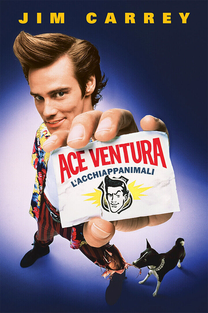 Ace Ventura Pet Detective Jim Carrey Movie Poster Wall Art Print Home Wall Decor