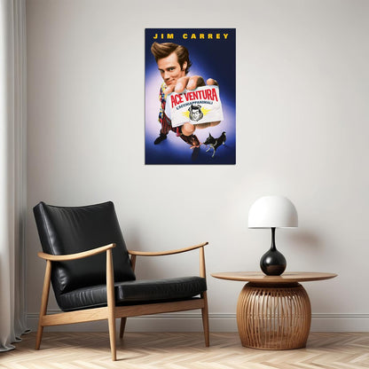 Ace Ventura Pet Detective Jim Carrey Movie Poster Wall Art Print Home Wall Decor