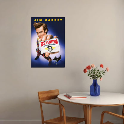Ace Ventura Pet Detective Jim Carrey Movie Poster Wall Art Print Home Wall Decor