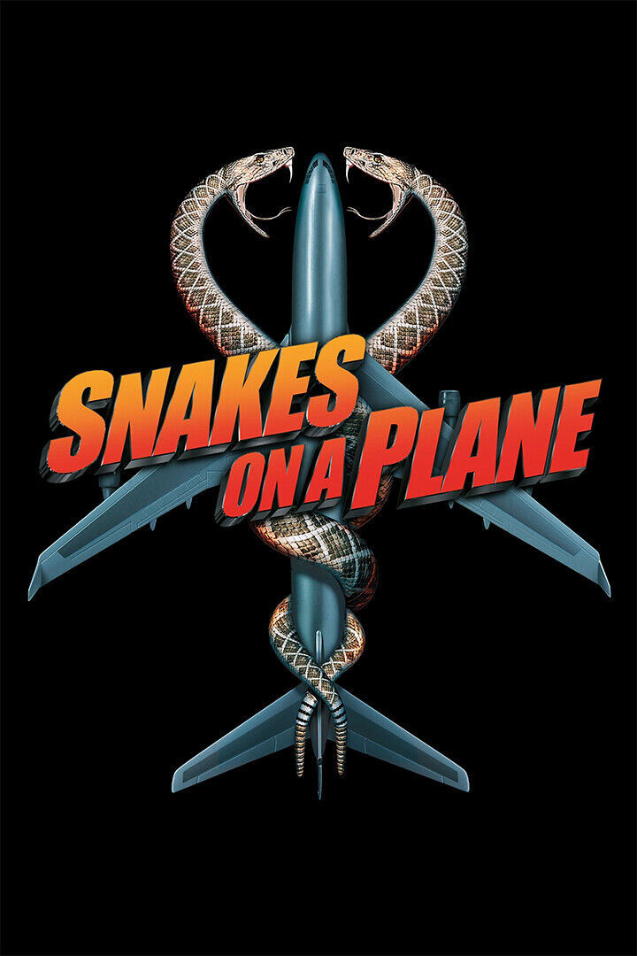 Snakes On A Plane Action Movie Poster Wall Art Print Home Wall Decor
