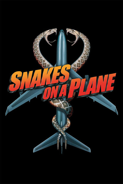 Snakes On A Plane Action Movie Poster Wall Art Print Home Wall Decor
