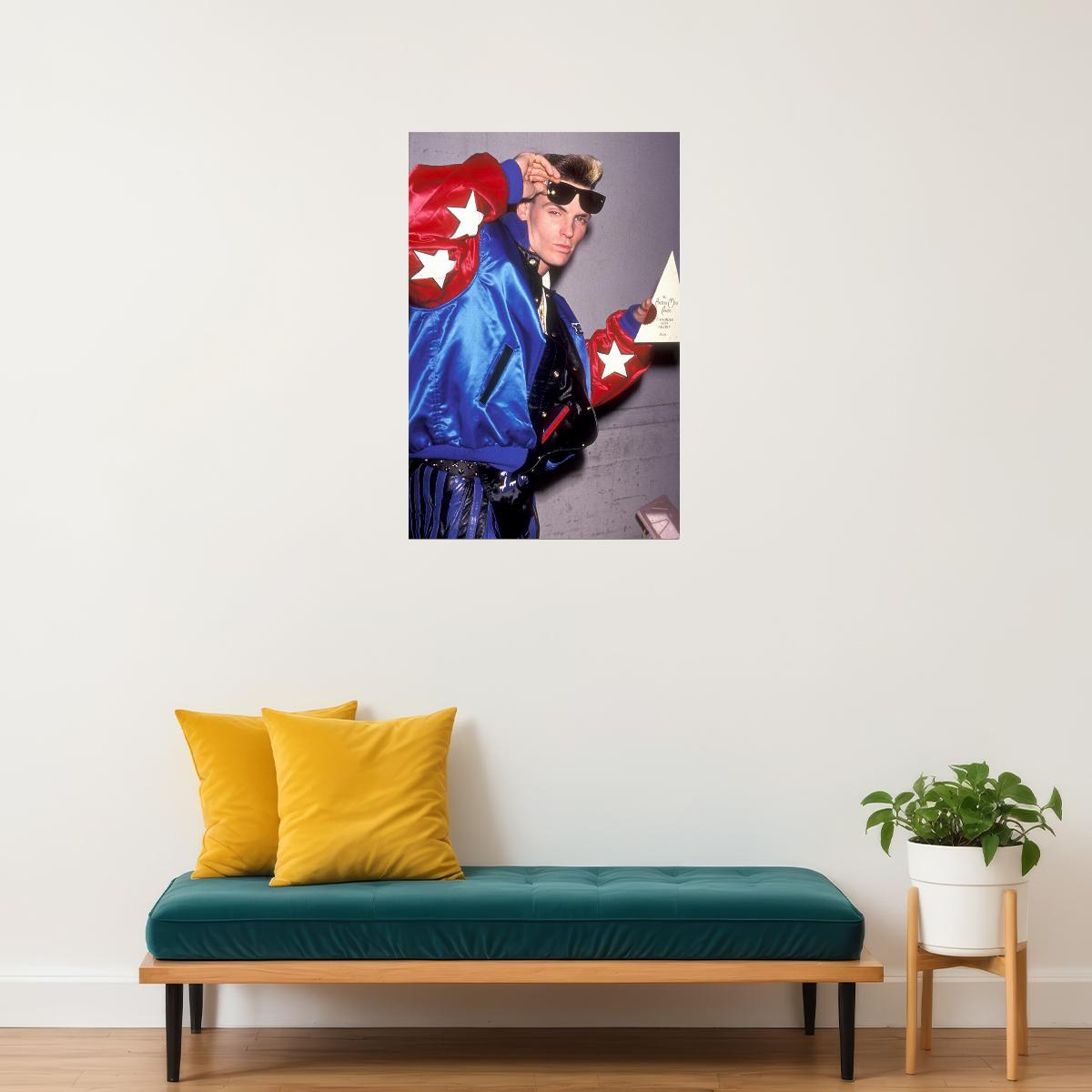 Vanilla Ice In Concert Hip Hop Rap Music Poster Wall Art Print Home Wall Decor