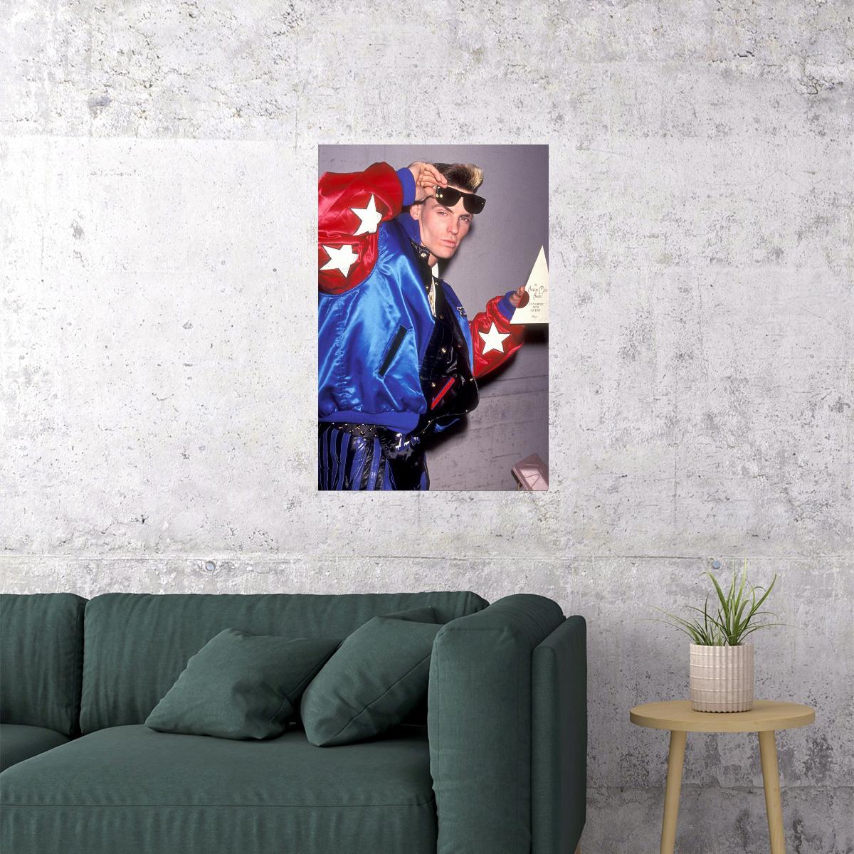 Vanilla Ice In Concert Hip Hop Rap Music Poster Wall Art Print Home Wall Decor