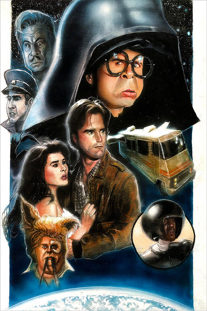 Spaceballs American Parody Movie 1987 Poster Wall Art Print Home Wall Decor