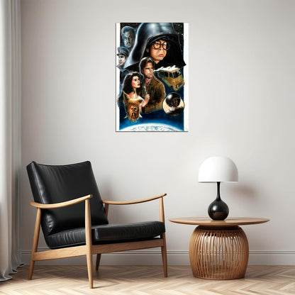 Spaceballs American Parody Movie 1987 Poster Wall Art Print Home Wall Decor