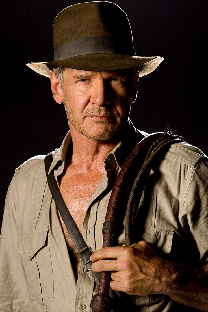 Indiana Jones Harrison Ford Movie Poster Wall Art Print Home Wall Decor
