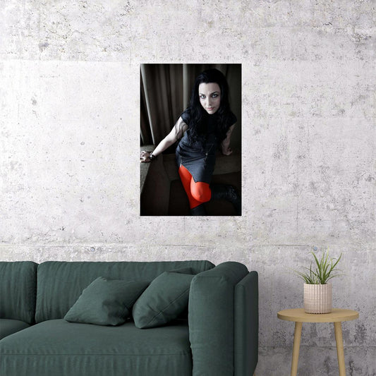 Evanescence Band Amy Lee Rock Music Poster Wall Art Print Home Wall Decor