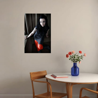 Evanescence Band Amy Lee Rock Music Poster Wall Art Print Home Wall Decor