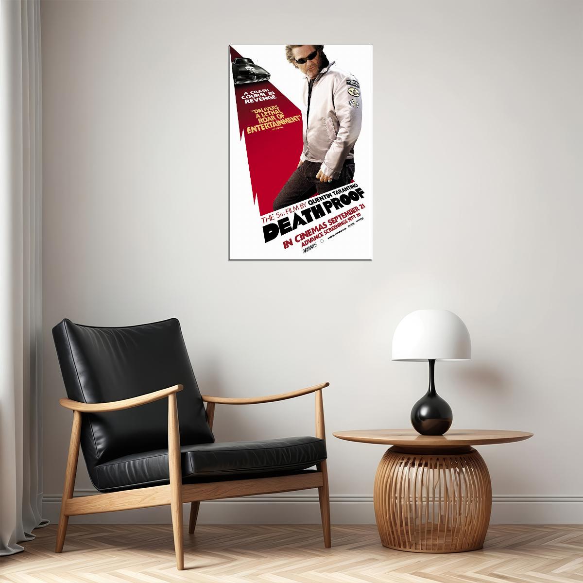 Grind House Death Proof Movie Poster Wall Art Print Home Wall Decor