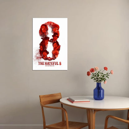 The Hateful Eight Quentin Tarantino Movie Poster Wall Art Print Home Wall Decor