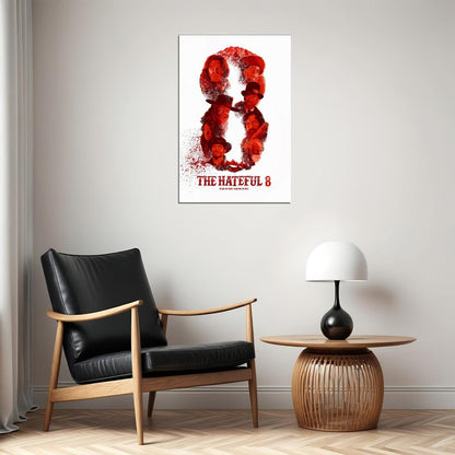 The Hateful Eight Quentin Tarantino Movie Poster Wall Art Print Home Wall Decor