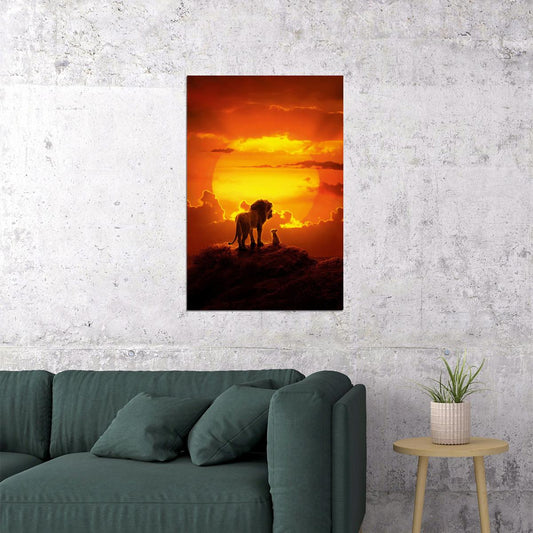 The Lion King Movie Adventure Poster Wall Art Print Home Wall Decor