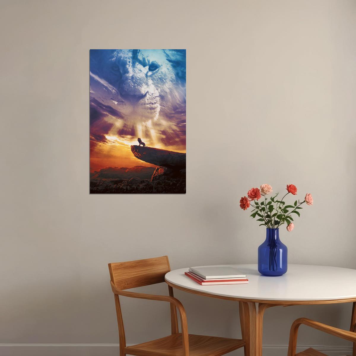 The Lion King Movie Animation Poster Wall Art Print Home Wall Decor