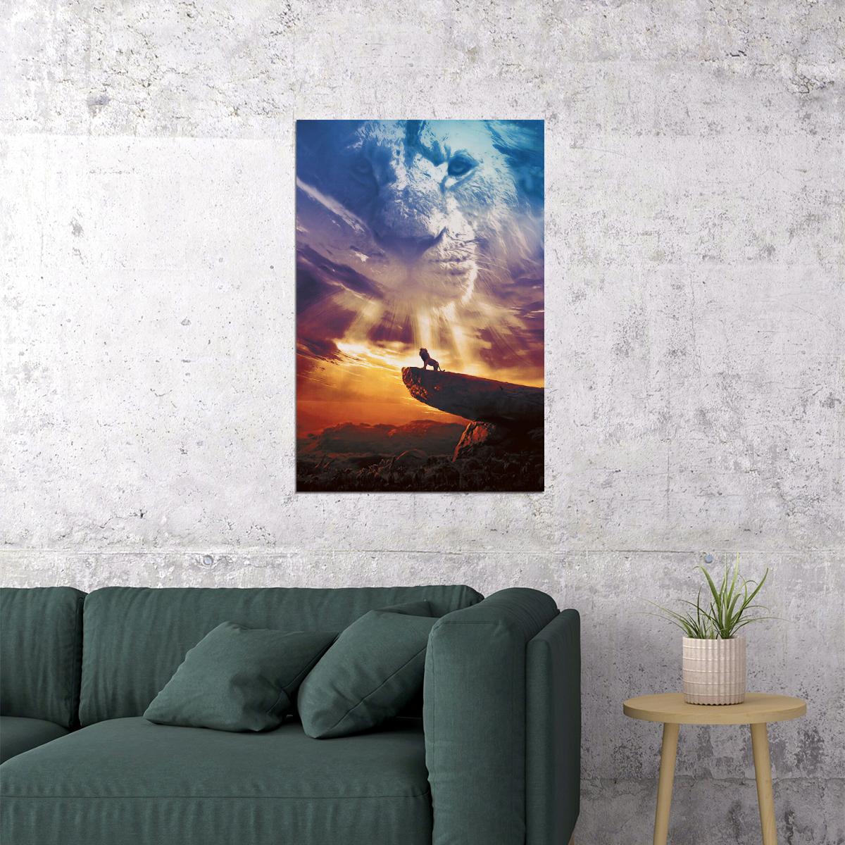 The Lion King Movie Animation Poster Wall Art Print Home Wall Decor